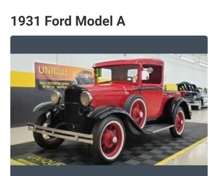 Photo 1 for 1931 Ford Model A for Sale by Owner