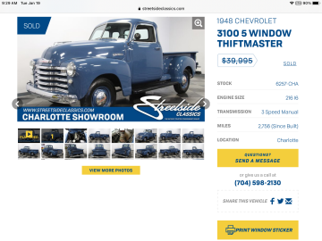 1948 Chevrolet 3100