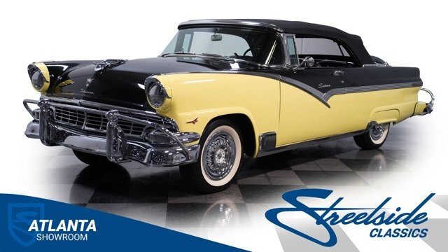 Vitesse 1/43 – Ford Fairlane 1956 Jaune Et Noire, Miniature Collection