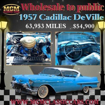 Photo 1 for 1957 Cadillac De Ville
