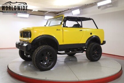 Photo 1 for 1962 International Harvester Scout