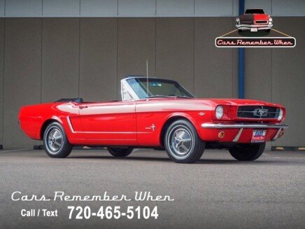 Photo 1 for 1965 Ford Mustang Convertible