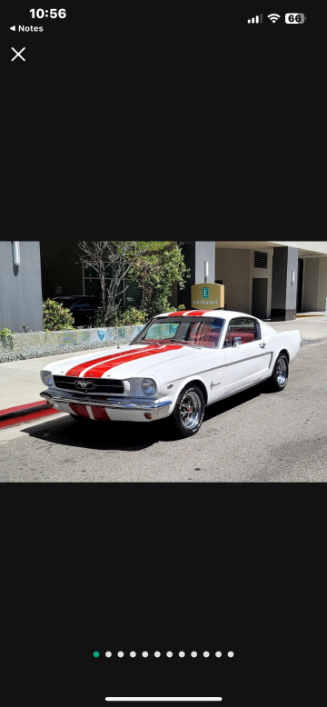 1965 Ford Mustang Fastback