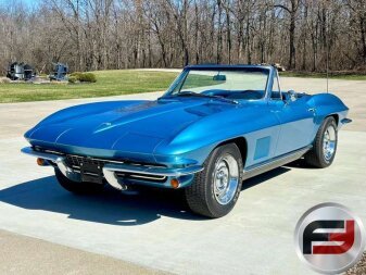 CHEVROLET CORVETTE STING RAY 427 L-88 cabriolet ouvert open 1967 blanc 1/18 ERTL