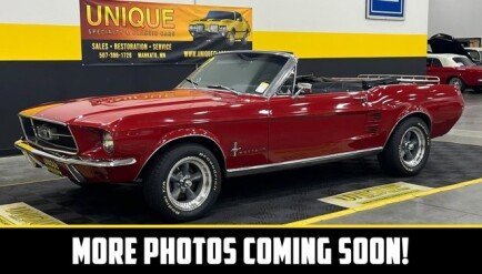 Photo 1 for 1967 Ford Mustang Convertible