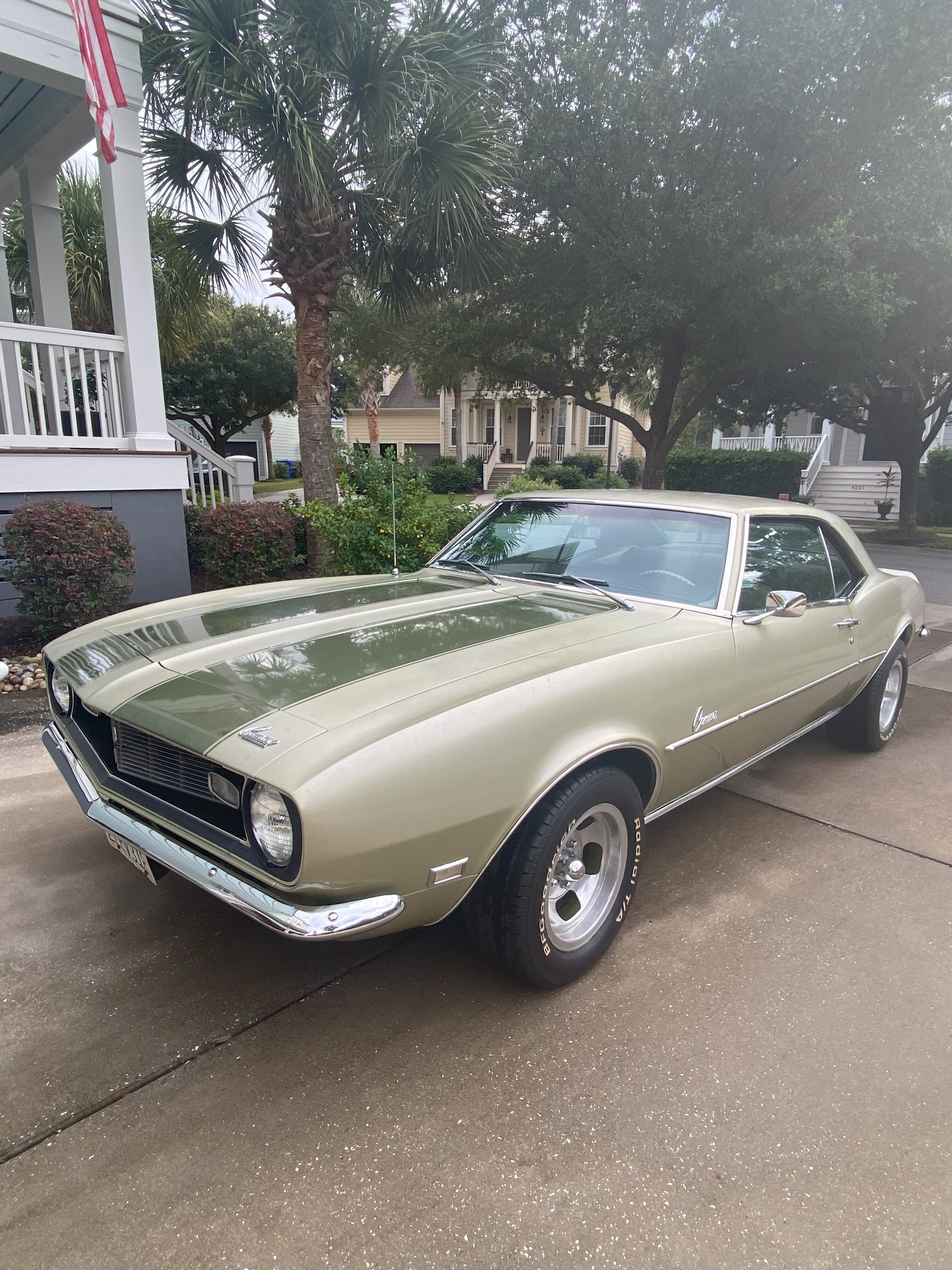 1968 Chevrolet Camaro Coupe for sale near Mount Pleasant, South