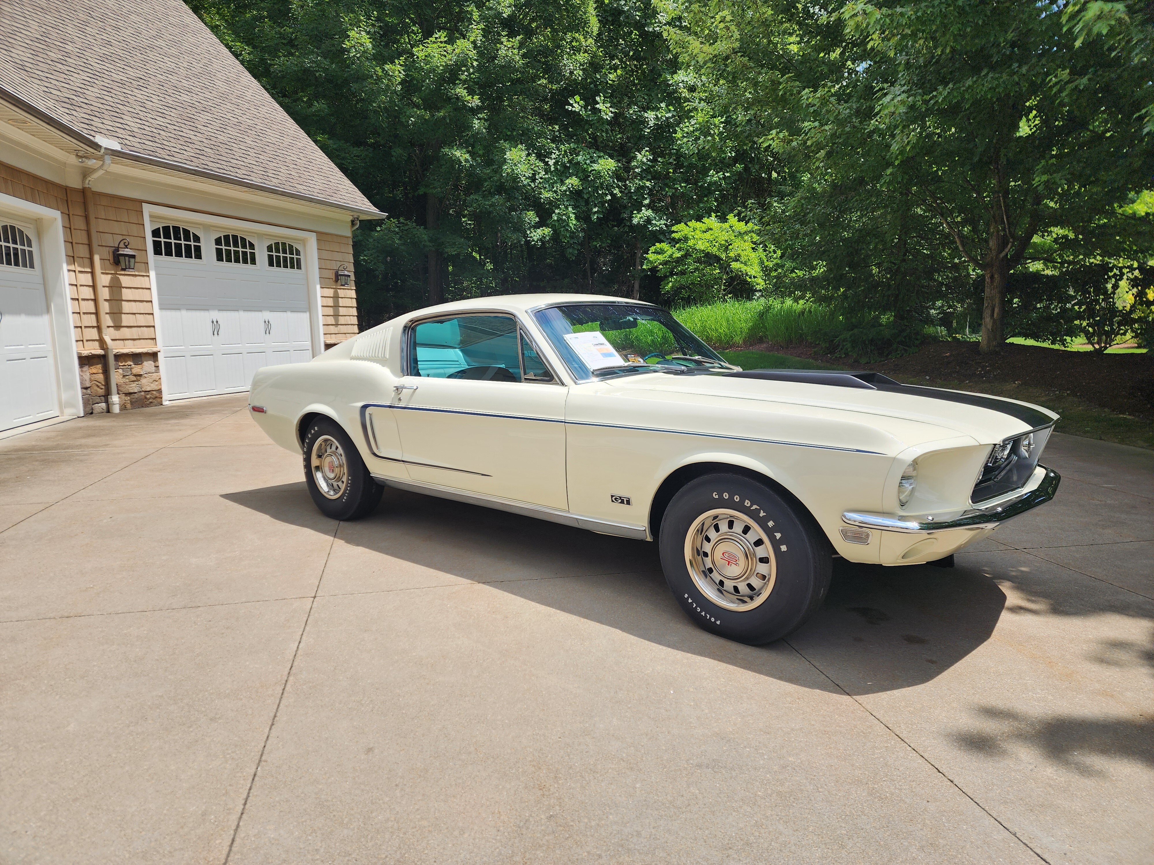 1968 Ford Mustang GT Coupe