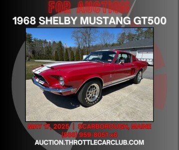 1968 Ford Mustang Shelby GT500