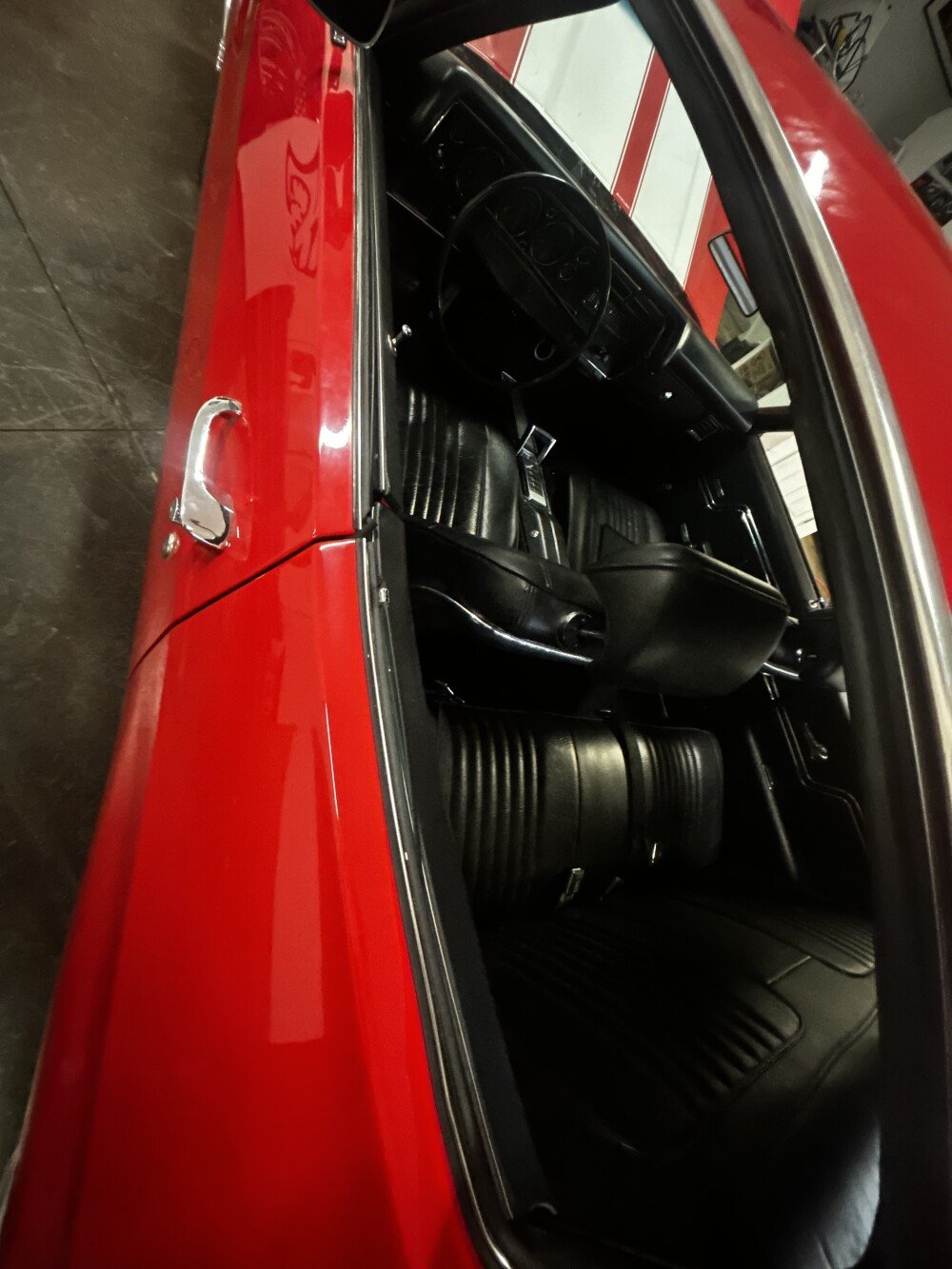 Classic muscle detail