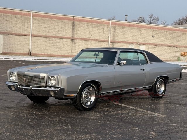 Miniature 1/25 Promo Dealer – Chevrolet Monte Carlo Hard Top Coupe 1970, Bleu Métallisé, Occasion