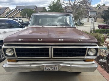 1970 Ford F250 Camper Special