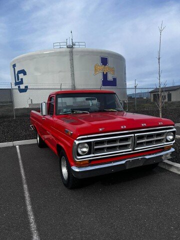 1971 Ford F100 2WD Regular Cab
