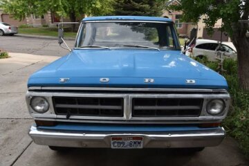 1971 Ford F250 Camper Special
