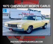 1972 Chevrolet Monte Carlo