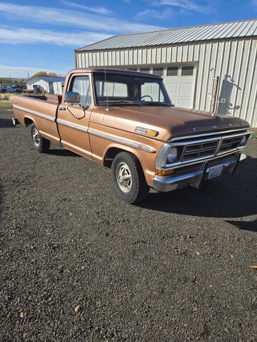 1972 Ford F100 2WD Regular Cab