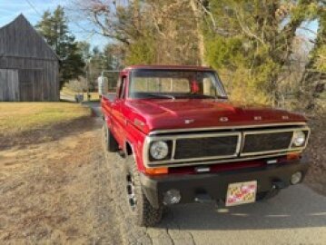 1972 Ford F250 4x4 Regular Cab
