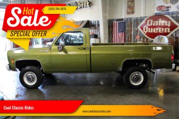 1973 Chevrolet C/K Truck Camper Special