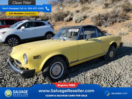 Photo 1 for New 1973 FIAT Spider