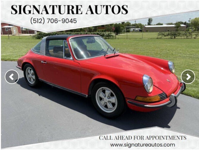 1973 Porsche 911 Targa