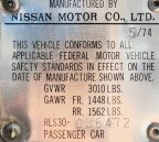 Thumbnail Photo 1 for 1974 Datsun 260Z