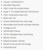 Thumbnail Photo 1 for 1975 Chevrolet Corvette for Sale by Owner