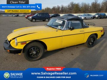 New 1975 MG MGB