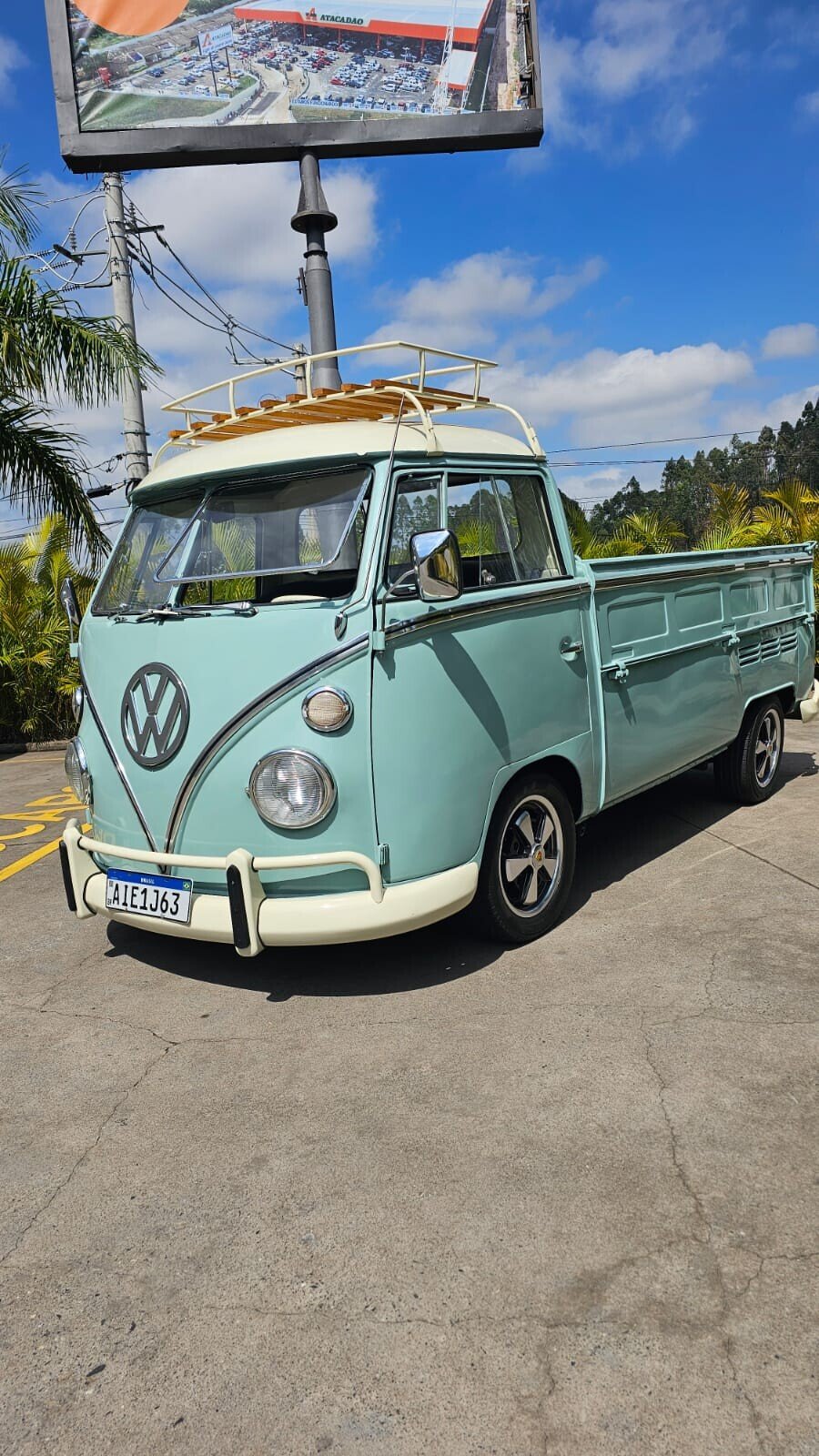 Brekina VW T1b Pick up VW Classic 2013 Hot Dog Fred – German