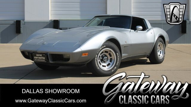 1978 Silver Corvette Chevy Dealer Promo Model by AMT