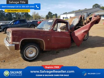 1981 Chevrolet C/K Truck 2WD Regular Cab 1500
