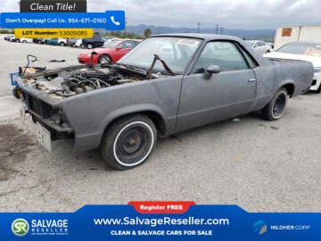 New 1981 Chevrolet El Camino V8