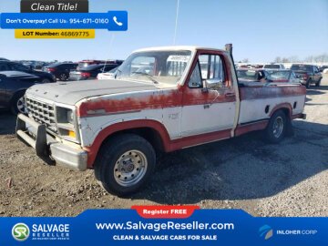 1981 Ford F100 2WD Regular Cab