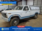 New 1981 Ford F250 2WD Regular Cab