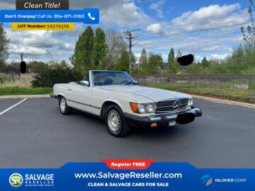New 1981 Mercedes-Benz 380SL