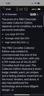 Thumbnail Photo 5 for 1982 Chevrolet Corvette Coupe for Sale by Owner