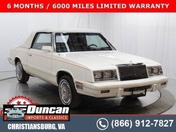 1982 Chrysler LeBaron Medallion Convertible