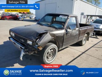 New 1982 Datsun 720 2WD Regular Cab