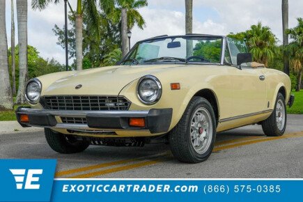 Photo 1 for 1982 FIAT 2000 Spider