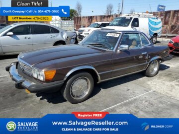 1982 Mercedes-Benz 380SL
