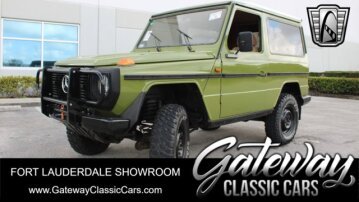 1982 Mercedes-Benz G Wagon