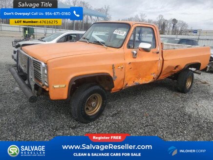 Photo 1 for New 1983 Chevrolet C/K Truck 4x4 Regular Cab 1500