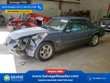 1983 Ford Mustang Convertible