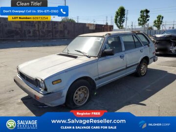 New 1983 Honda Civic DX Wagon