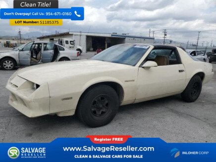 Photo 1 for New 1984 Chevrolet Camaro Coupe
