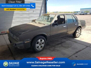 1984 Chevrolet Cavalier CS Sedan