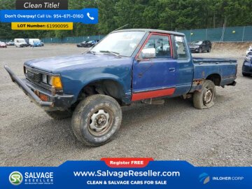 1984 Datsun 720 4x4 King Cab