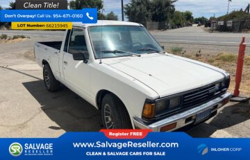 1984 Datsun 720 2WD Regular Cab
