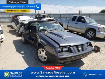1984 Ford Mustang GLX Convertible