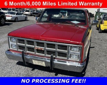 1984 GMC Sierra 1500 2WD Regular Cab