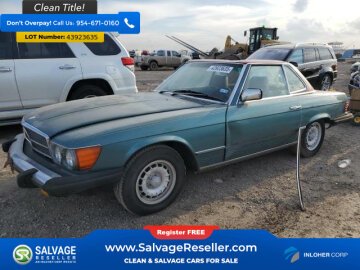 New 1984 Mercedes-Benz 380SL