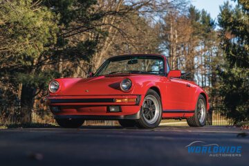1984 Porsche 911 Carrera Cabriolet